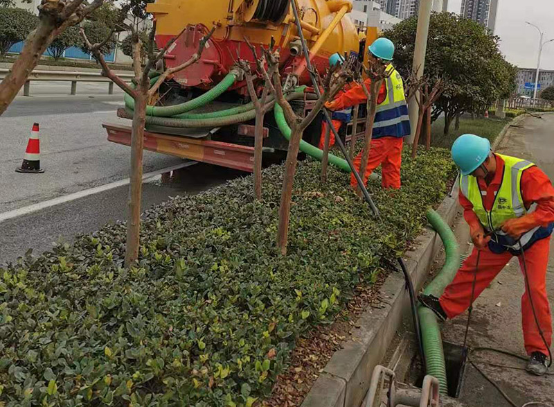 安陆市政管道清淤